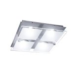 PLAFON ESCORPIO  4 luces cromo apto  led