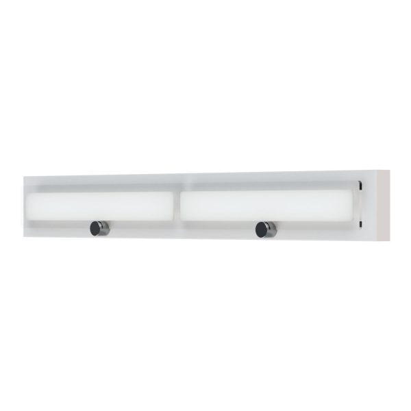 PAO aplique 2 luces blanco led