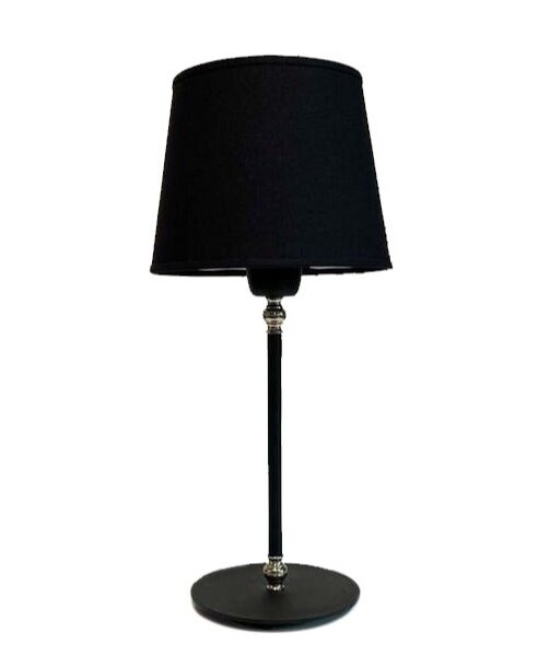 CLASIC redonda negra con pantalla apto led