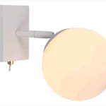 APLIQUE/VELADOR  BUDA blanco 1 luz apto  led