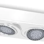 CARDANICO  2 luces blanco apto led