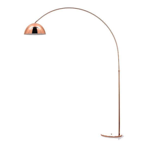 Lampara Arco Large c/movimineto cobre