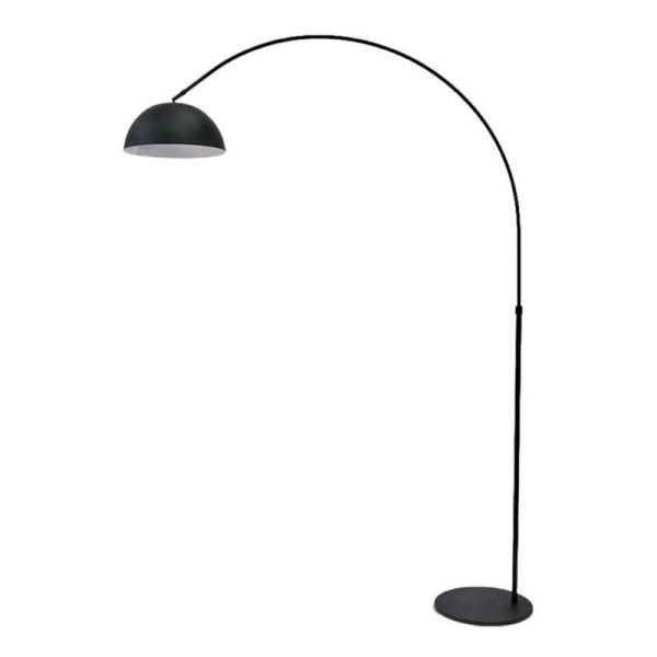 Lampara Arco Large c/movimineto negra