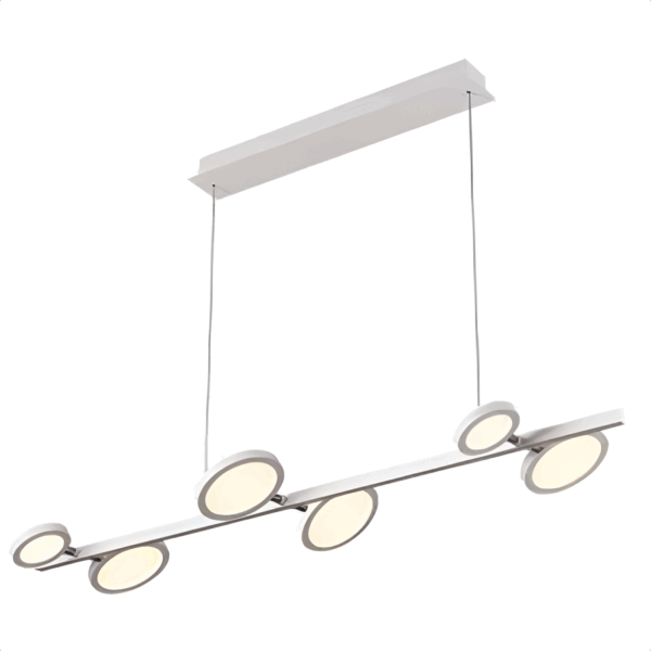 POPE blanco 6 luces led