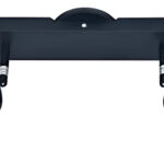 APLIQUE BUDA negro 2 luces apto  led