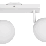 APLIQUE BUDA blanco 2 luces apto  led