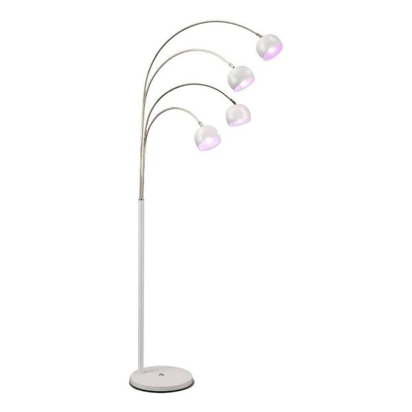 MIRO 4 luces blanca apta lampara led