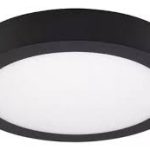 PLAFON   redondo negro 28w  led