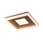 PLAFON QUATRO wengue 43w led