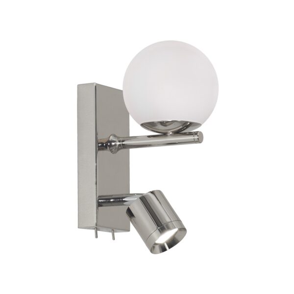 RELLEU cromo 2 luces apto led