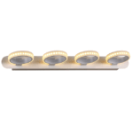 APLIQUE RING blanco 4 luces led