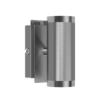 BIDIRECCIONAL NACHOS  acero 2 luces apto led