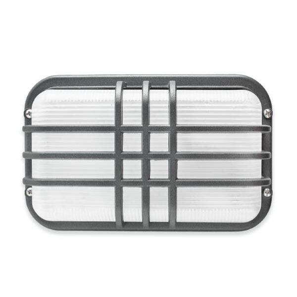 M100 c/reja tortuga 2 luces fundición aluminio apto led