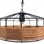 COLGANTE SOGA/YUTE 1 luz apto led