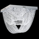 PLAFON DENIS cromo 6 luces apto led