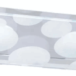 PLAFON MARTI 2 luces apto led