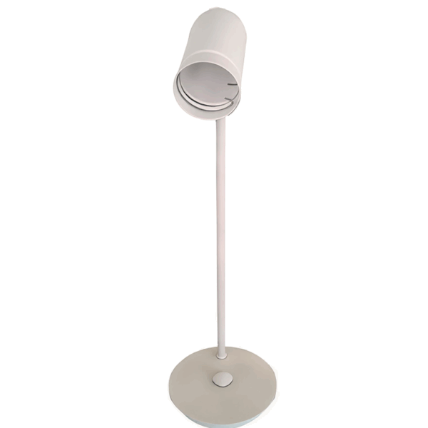 VELADOR DE ESCRITORIO Blanco apto led