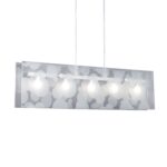 COLGANTE MARTI 5 luces apto led