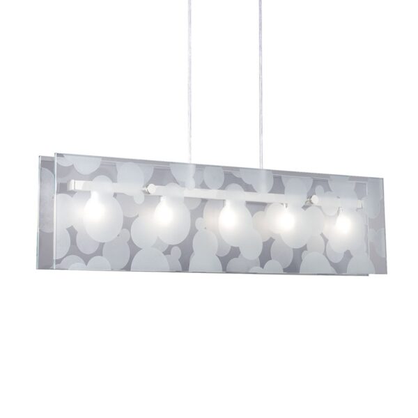 MARTI colgante de 5 luces apto led