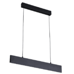 COLGANTE L3725N Negro 25w led