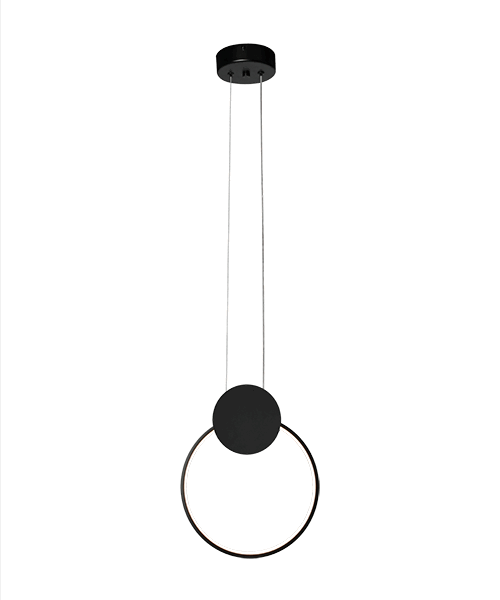 COLGANTE NEGRO 18w led