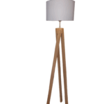 LAMPÀRA PIE NURVI  madera apto led