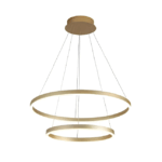 COLGANTE ISOBEL DOBLE ARO 60w led