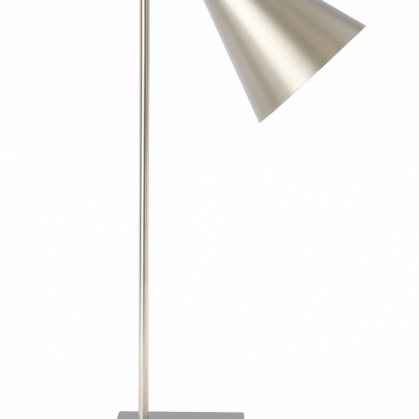 IAN acero velador 1 luz apto led