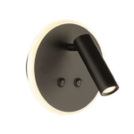 APLIQUE SAGGA Negro  10w led