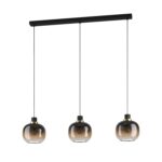 COLGANTE OILELLA 3 luces apto led