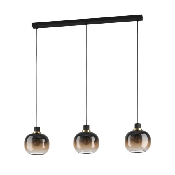 COLGANTE OILELLA 3 luces apto led