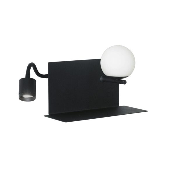 APLIQUE SMARTNIGHT Negro 2 luces