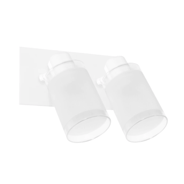 APLIQUE RIO  2 luces Blanco apto led