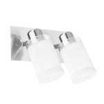 APLIQUE RIO  2 luces Cromo apto led