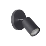 APLIQUE PARMA 1 luz Negro apto led