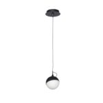 COLGANTE  LIO Negro 1luz led