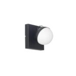 PLAFON LIO Negro 1 luz led