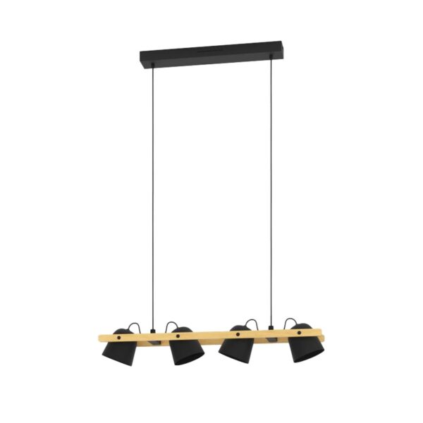 COLGANTE HORNWOOD Z  4 luces led