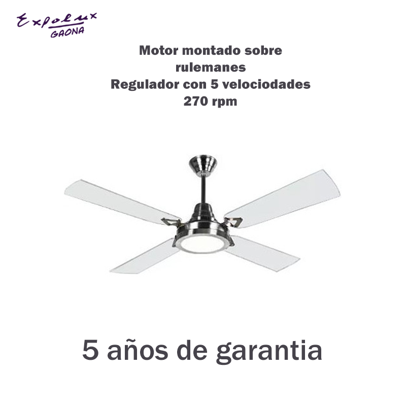 acrilico acero con luz