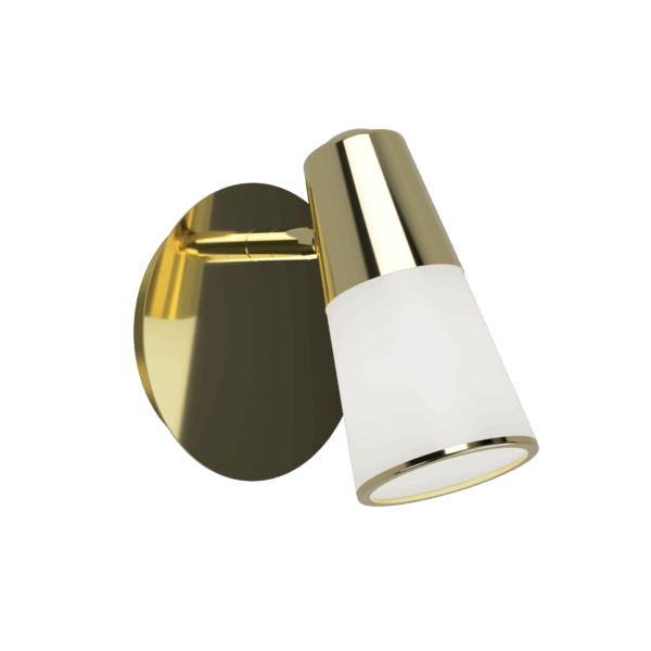 APLIQUE  ECO+ Dorado 1 luz apto led