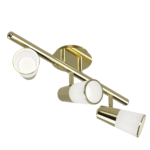 SISTEMA  ECO+ Dorado 3 luces apto led