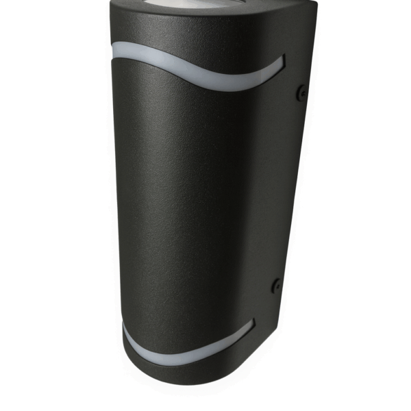 BIDIRECCIONAL BIDI ONDAS Negro apto led