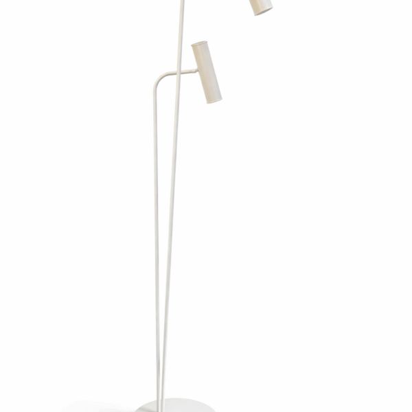 LAMPARA DE PIE BINANCE Blanco apto led