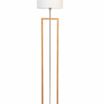 LAMPARA DE PIE MIRAGE  Negro apto led