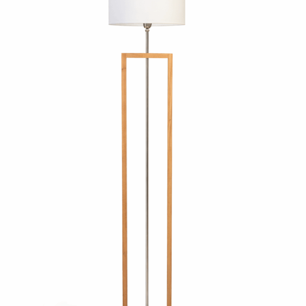 LAMPARA DE PIE MIRAGE  Negro apto led