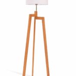 LAMPARA DE PIE NORDIC Madera apto led
