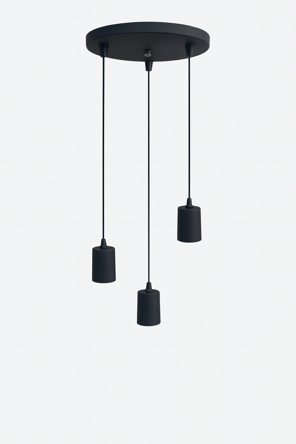 COLGANTE LUNGO 3 Negro 3 luces apto led