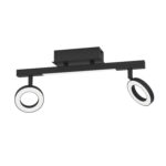 APLIQUE/SISTEMA CARDILLO 2 Negro led