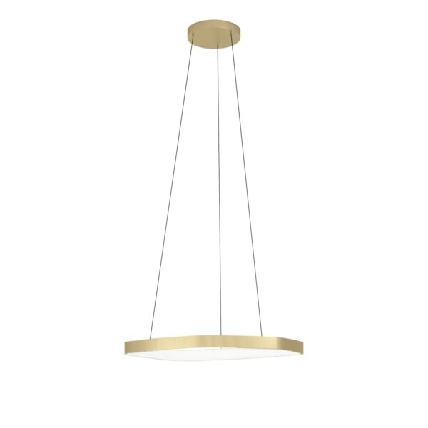 COLGANTE VALLEROSA Dorado led