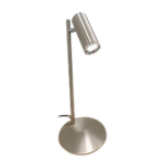 VELADOR/LAMPARA DE MESA NACHOS 1 luz led acero